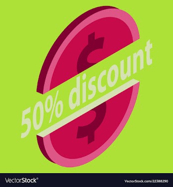 Special offer sale tag isolated discount offer vector image
