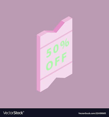 Special offer sale tag isolated discount offer vector image