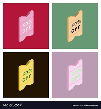 Special offer sale tag isolated discount offer vector image