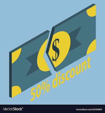 Special offer sale tag isolated discount offer vector image