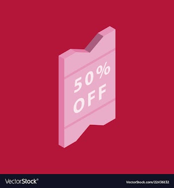 Special offer sale tag isolated discount offer vector image