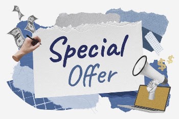 Special offer word typography, marketing | Free Photo - rawpixel