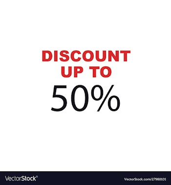 Special price icon discount for sale vector image