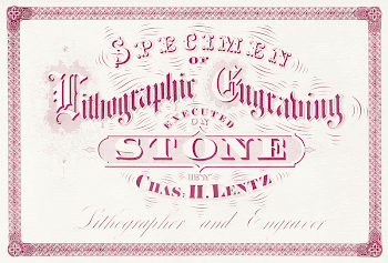 Specimen of lithographic engraving executed | Free Photo Illustration - rawpixel
