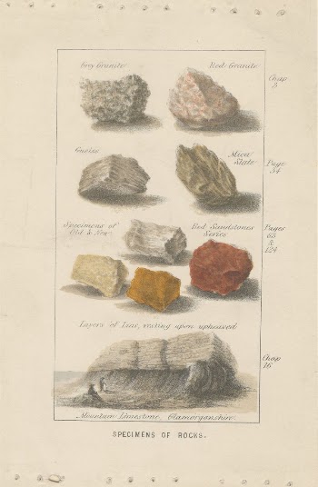 Specimens of Rocks. Proof of an | Free Photo - rawpixel