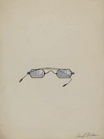 Spectacles (c. 1936) by Frank | Free Photo - rawpixel