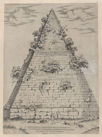 Speculum Romanae Magnificentiae: Pyramid of Caius | Free Photo - rawpixel