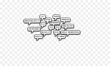 Speech balloon BTS Text - speech 