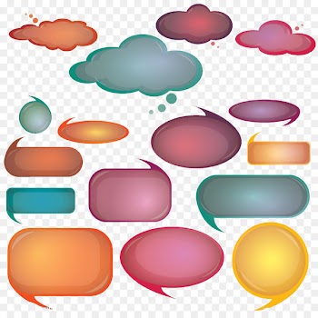 Speech balloon Bubble Cloud Clip art - Dialog bubbles 