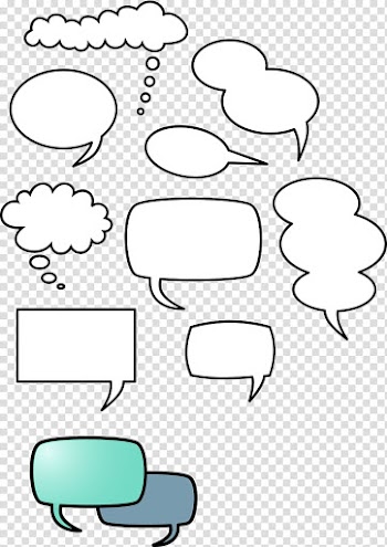 Speech balloon Bubble, comic transparent background PNG clipart