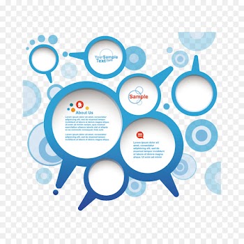 Speech balloon Bubble Creativity - Dialog information map vector ppt 