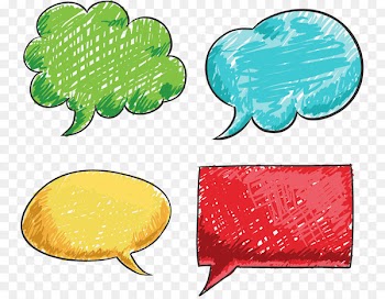 Speech balloon Bubble Euclidean vector - Color of lead clouds Speech Bubble Vector 