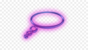 Speech balloon Bubble Text Computer Icons - neon border 