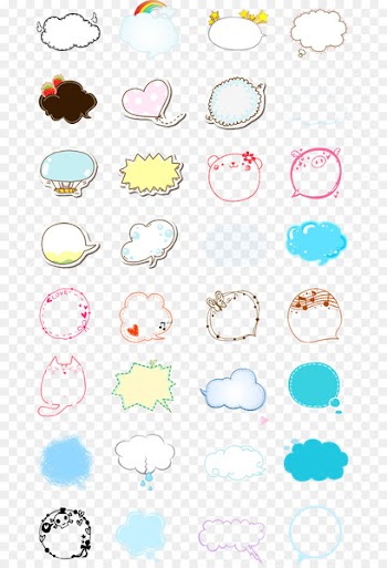 Speech balloon Cartoon - Conversation bubbles 