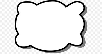 Speech balloon Clip art - Cloud Shape 