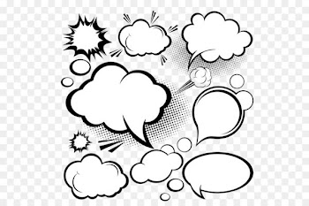 Speech balloon Cloud Euclidean vector Clip art - Vector cloud comics explosion Dialog 