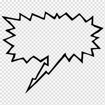 Speech balloon Comic book Comics, sprechblase transparent background PNG clipart