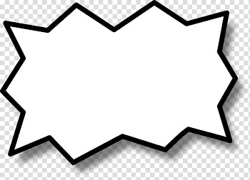 Speech balloon Comics , callout transparent background PNG clipart
