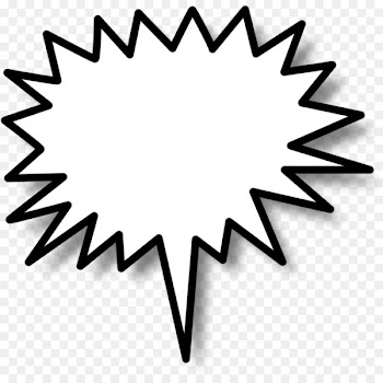 Speech balloon Comics Cartoon Clip art - Blank Conversation Bubble 