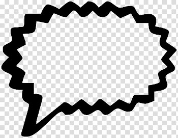 Speech balloon Comics Cartoon , Speak cartoon transparent background PNG clipart