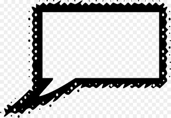 Speech balloon Comics Comic book - comic bubble 