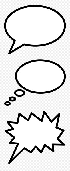 Speech balloon Comics Dialogue Drawing - three kinds 