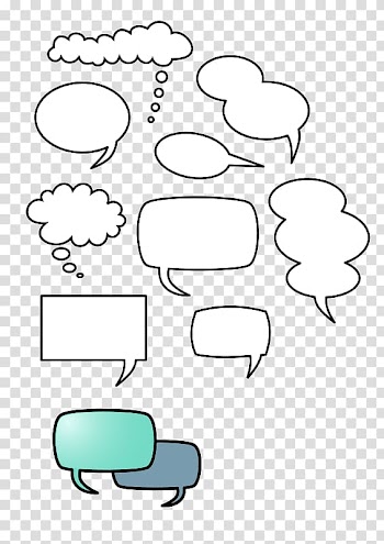 Speech balloon Comics , others transparent background PNG clipart