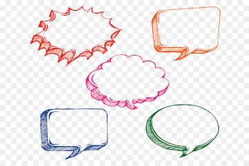 Speech balloon Drawing Doodle - text box 