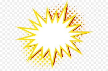 Speech balloon - Explosion effect element 