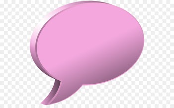 Speech balloon Purple - speech ballon 