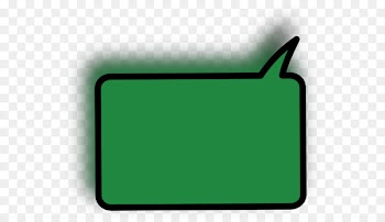 Speech balloon Rectangle Green Clip art - Solid Rectangle Cliparts 