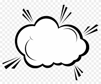 Speech Balloon T Shirt Cartoon Cloud - Hey Look Message From Clouds Shower Curtain