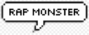 Speech balloon Text BTS - Bts Army 