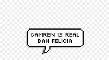 Speech balloon Text Bubble Phrase - camila cabello 