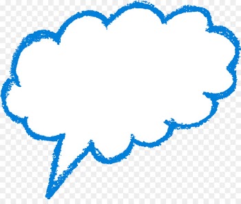 Speech balloon Text Cloud - SPEECH BUBBLE 