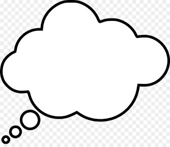 Speech balloon Thought Bubble Clip art - Online Thinking Cliparts 
