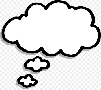Speech balloon Thought Bubble Clip art - think 