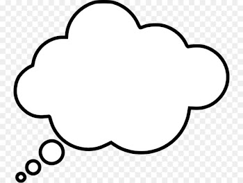 Speech balloon Thought Bubble Clip art - Think Bubble 