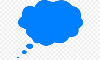 Speech balloon Thought Clip art - Thinking Cloud Cliparts 