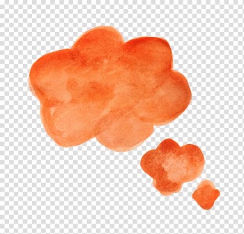 Speech balloon Watercolor painting Bubble, heart watercolor transparent background PNG clipart