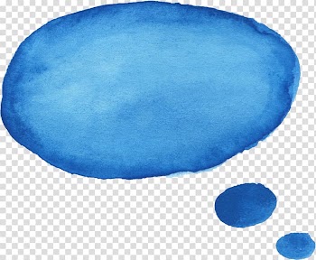 Speech balloon Watercolor painting , Bubble transparent background PNG clipart