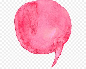 Speech balloon Watercolor painting - SPEECH BUBBLE 