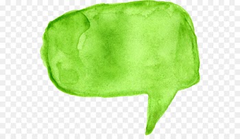Speech balloon Watercolor painting - SPEECH BUBBLE 