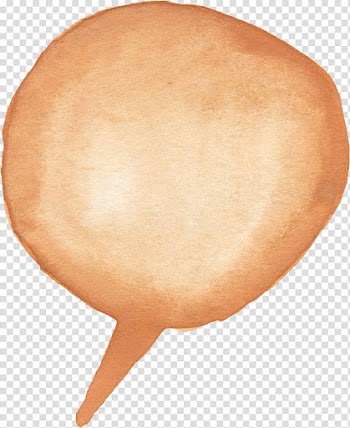 Speech balloon Watercolor painting , speech transparent background PNG clipart