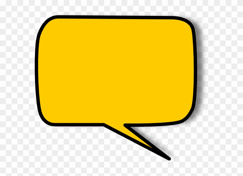 Speech Bubble Clip Art - Coloured Speech Bubble Clipart