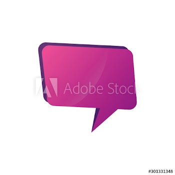 speech bubble communication design