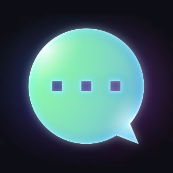 Speech bubble icon, neon glow | Free Icons - rawpixel