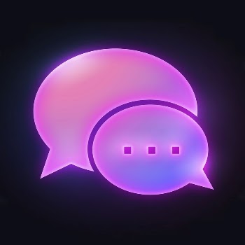 Speech bubble icon, neon glow | Free Icons - rawpixel