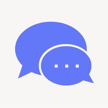 Speech bubble icon, text message, | Free Icons - rawpixel
