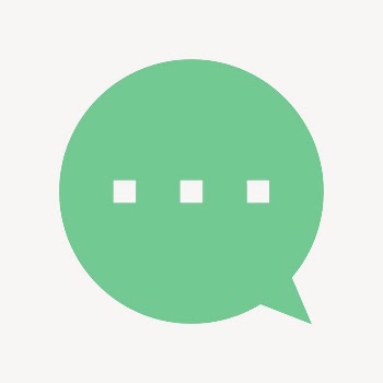 Speech bubble icon, text message, | Free Icons - rawpixel